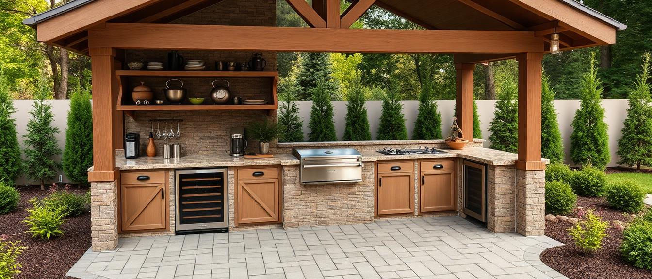 Kitchen Storage External Xeri33 Hardscaping