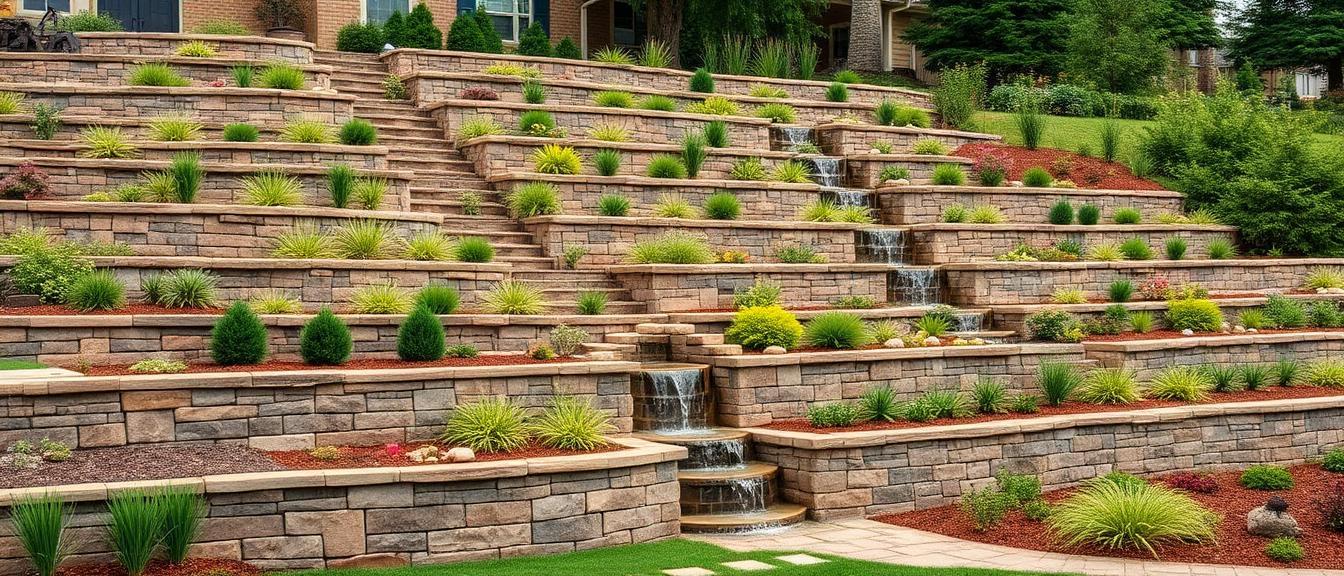 Retaining Feature Examples Xeri33 — Luxury Outdoor Living for the Carolinas